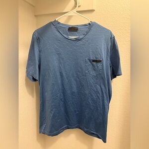 Prada Mens Blue Tshirt size Medium